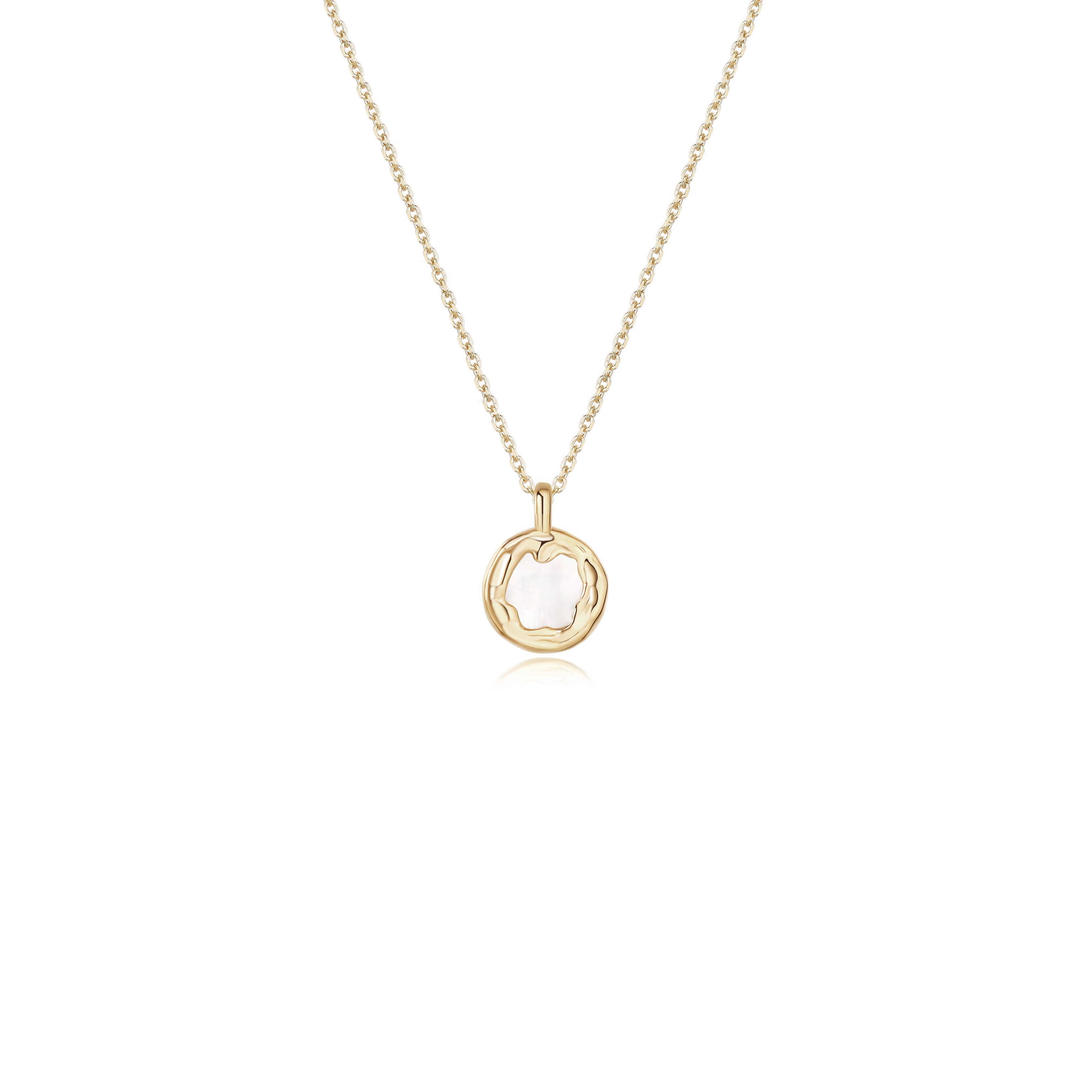 Atania Necklace - Solid Gold