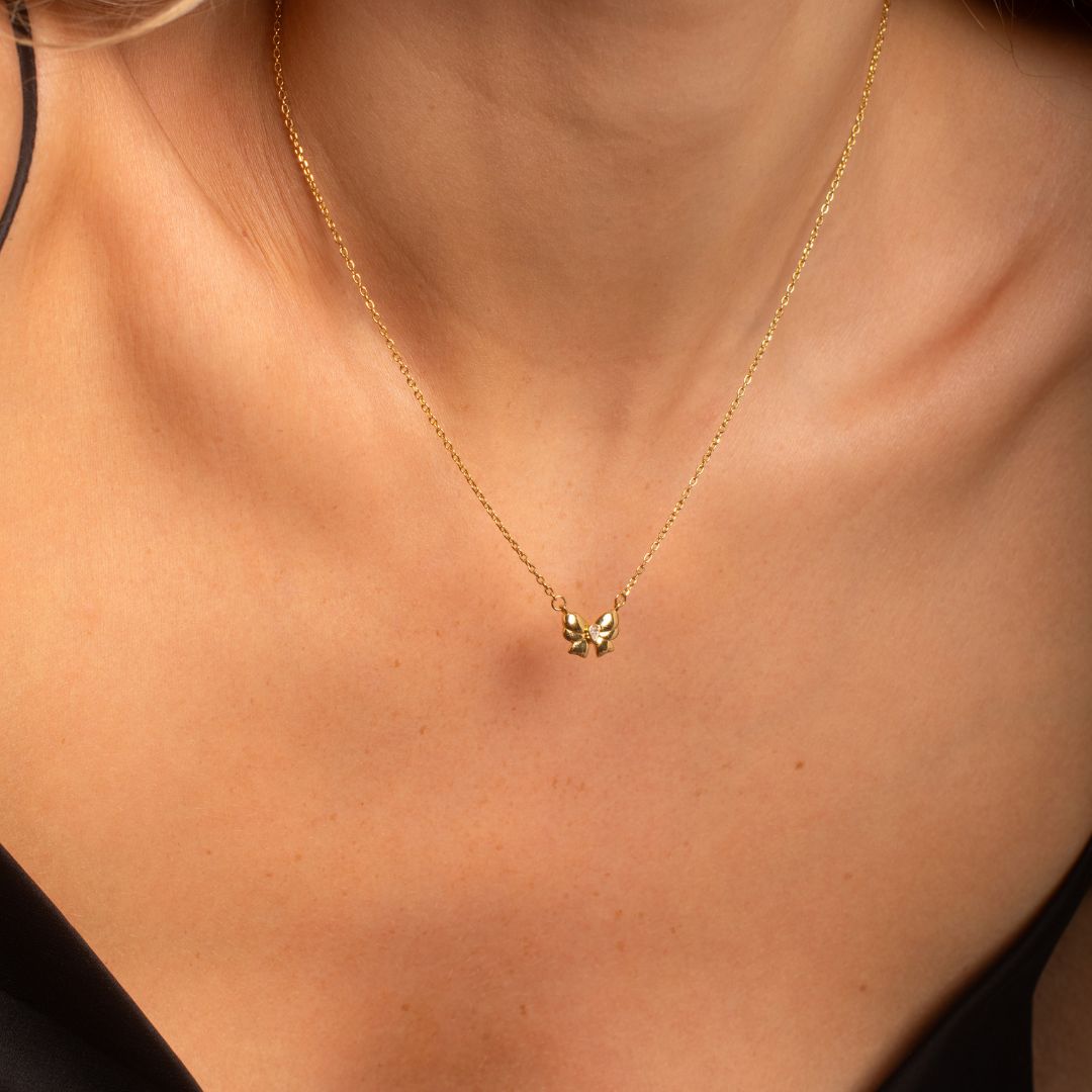 Lora Necklace - Solid Gold