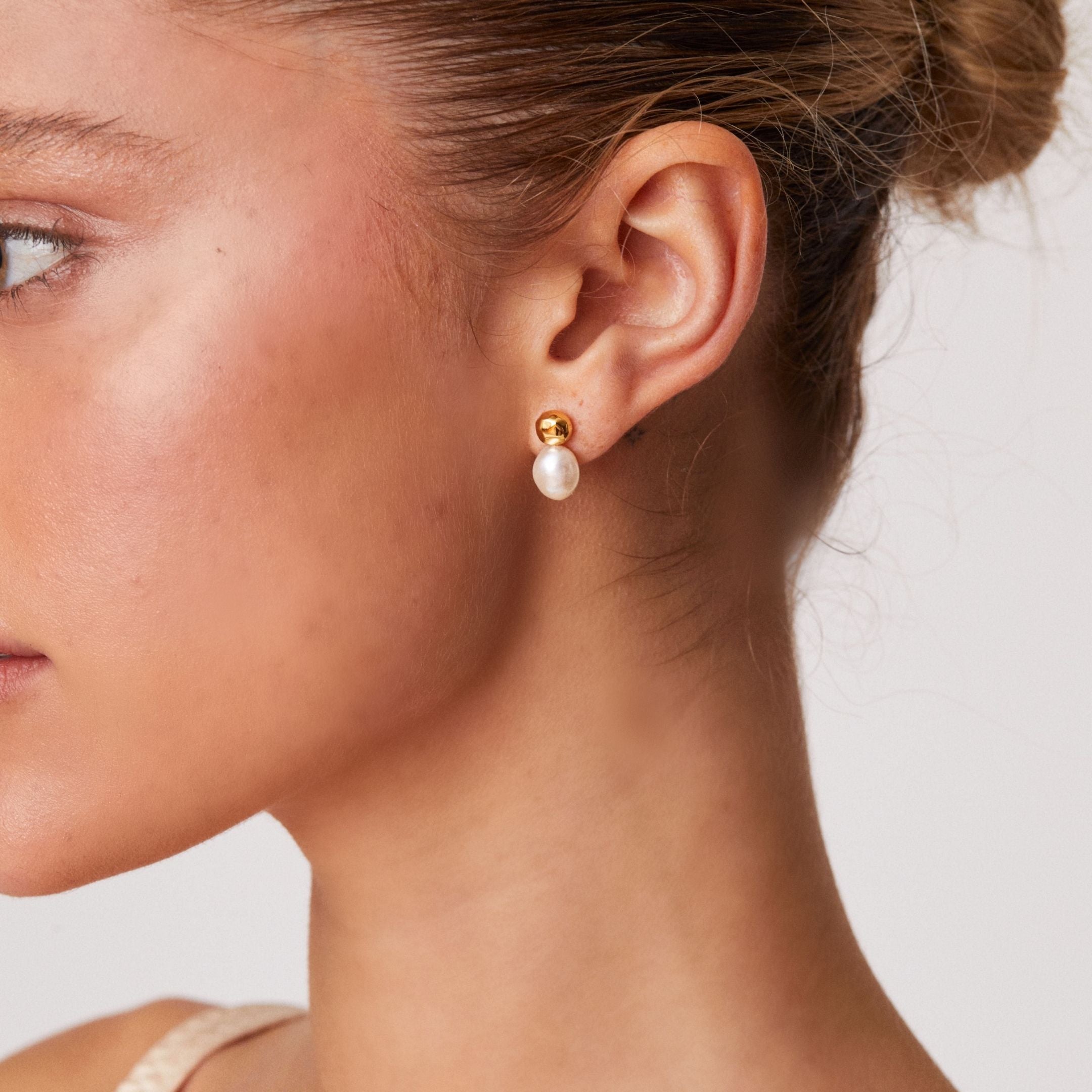 Tart Earrings -Solid Gold