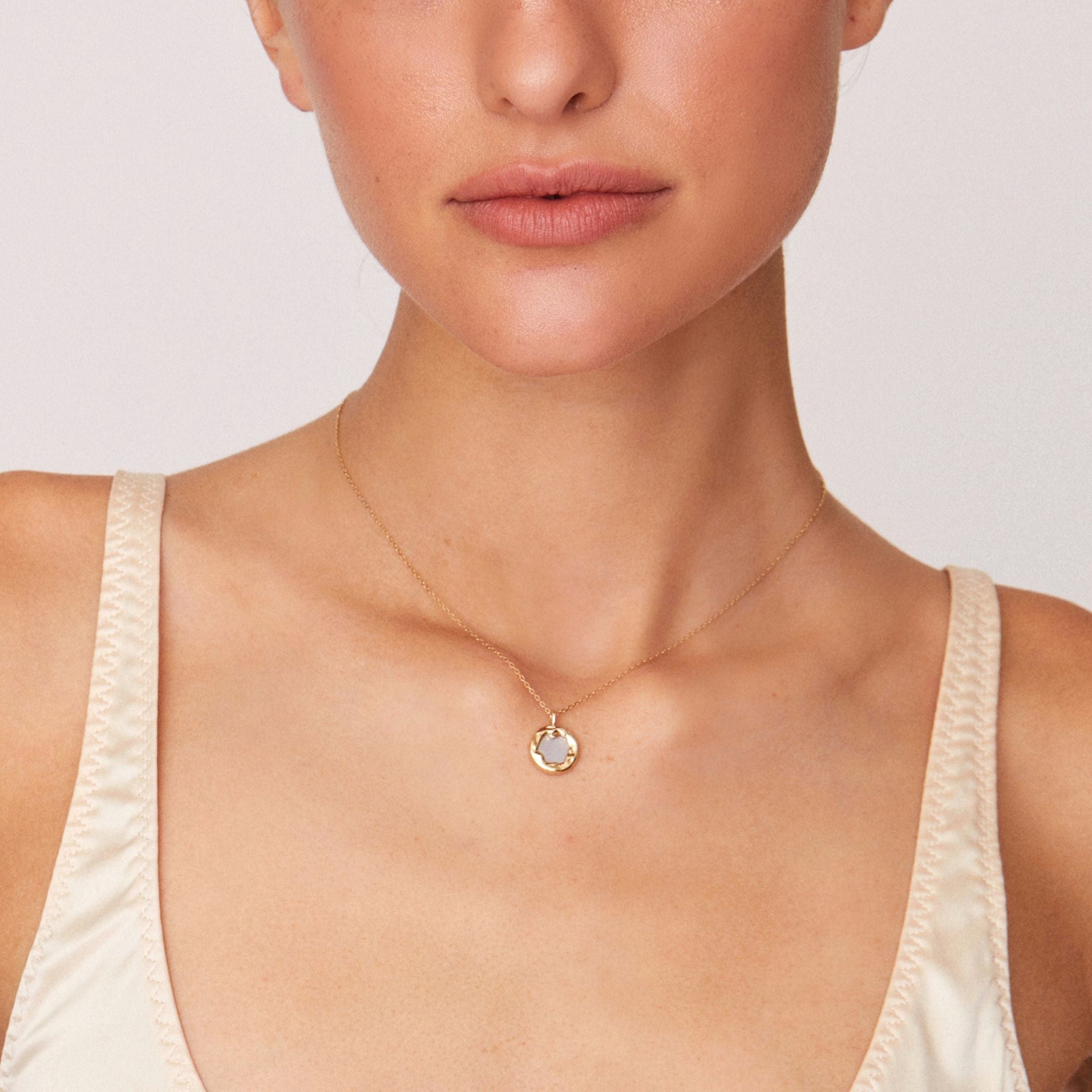 Atania Necklace - Solid Gold