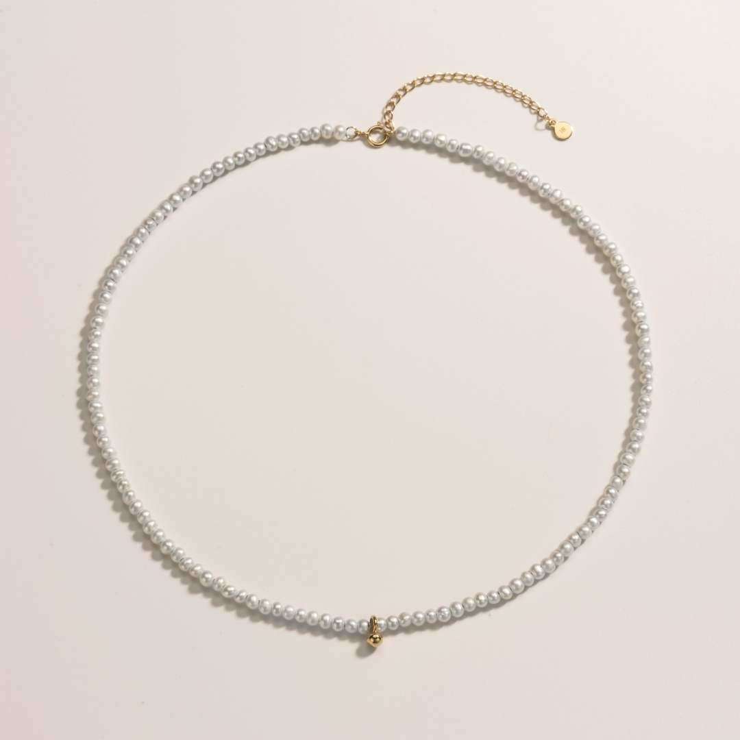 Celine Necklace -Solid Gold